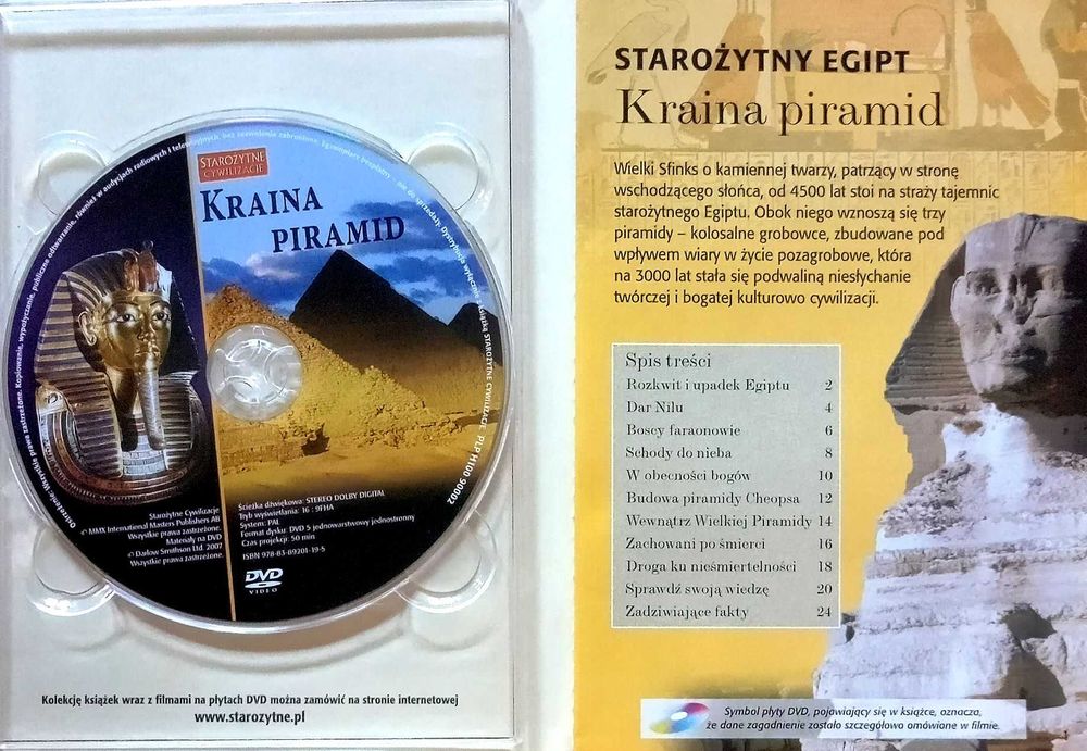 333 DVD Starożytny Egipt Kraina Piramid (DP) (19)