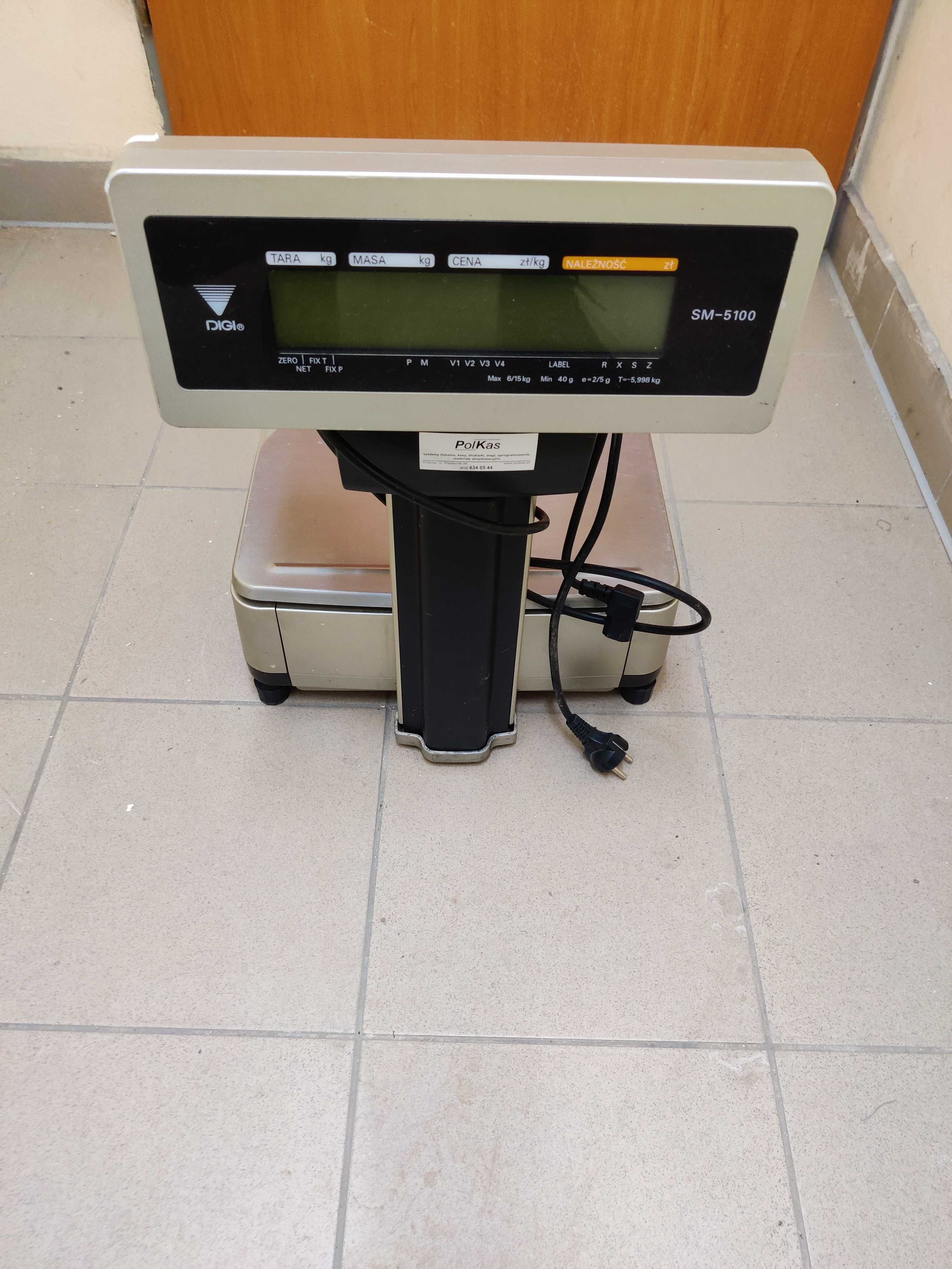 / Waga sklepowa etykietująca DIGI SM-5100 /