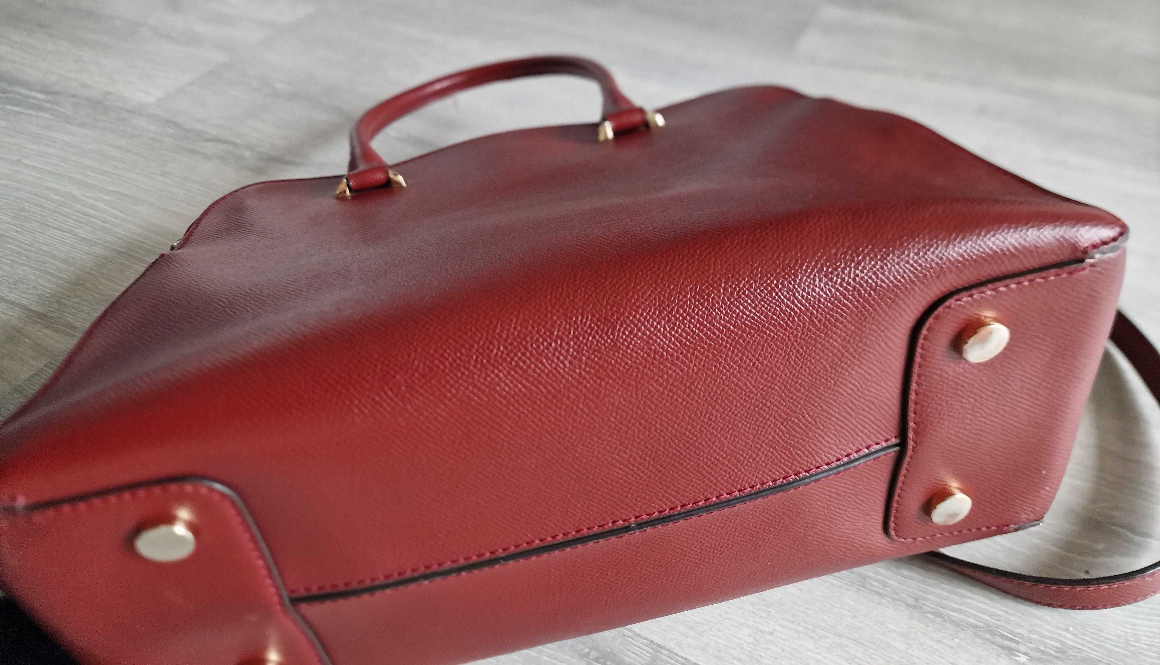 Michael Kors ORYGINAL Bordowa torebka damska