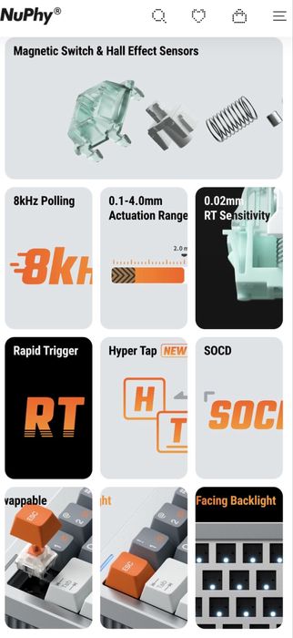 Klawiatura NuPhy Halo65 HE