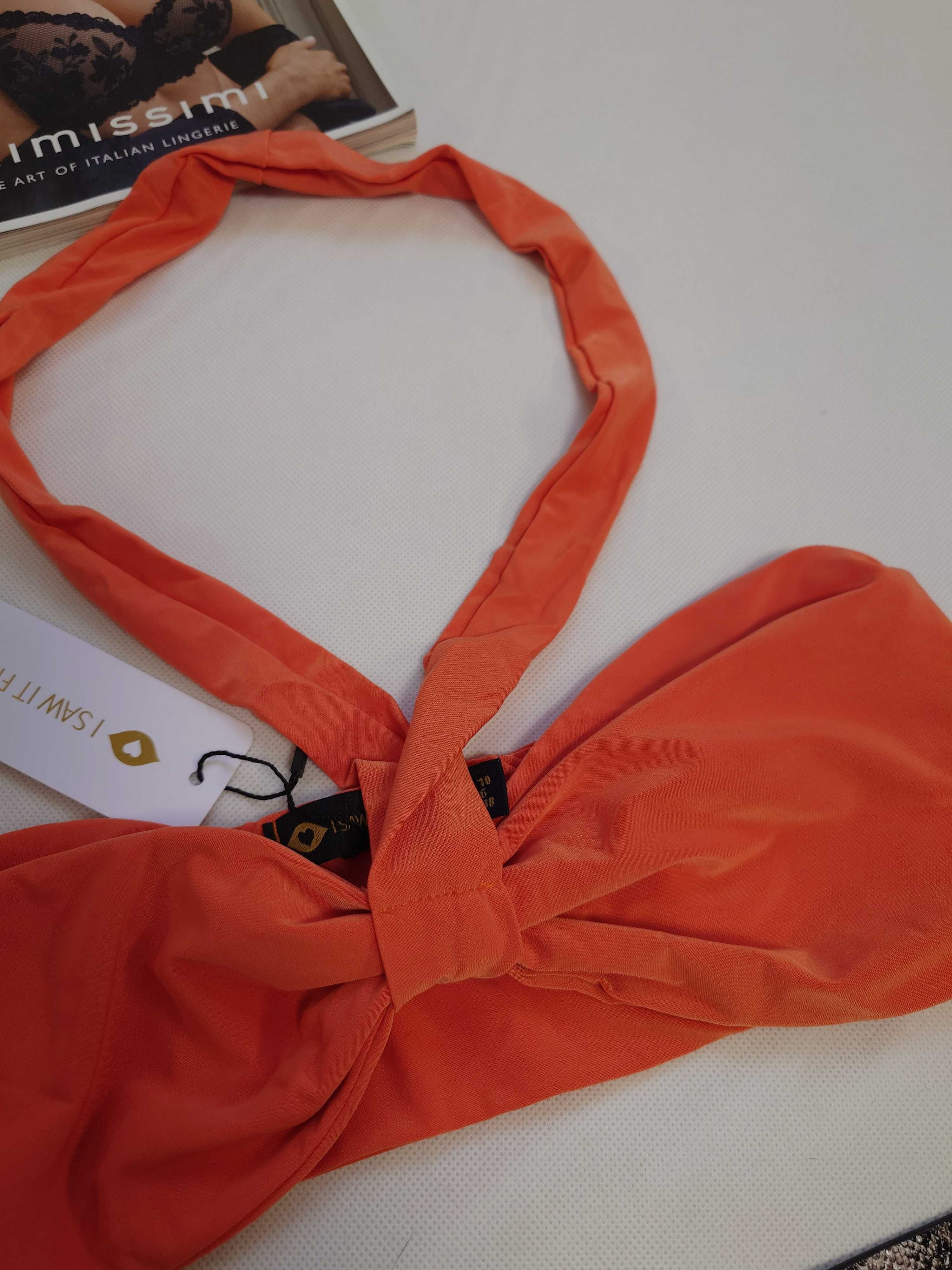 Pomarańczowy crop top, I saw it first 38