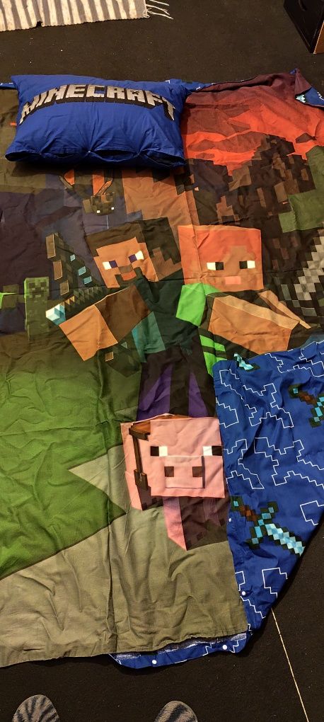 Capa de edredão Minecraft