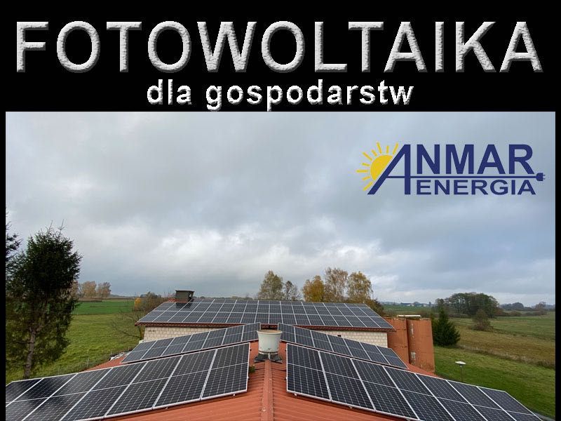 Fotowoltaika Instalacja fotowoltaiczna z montażem 20kW