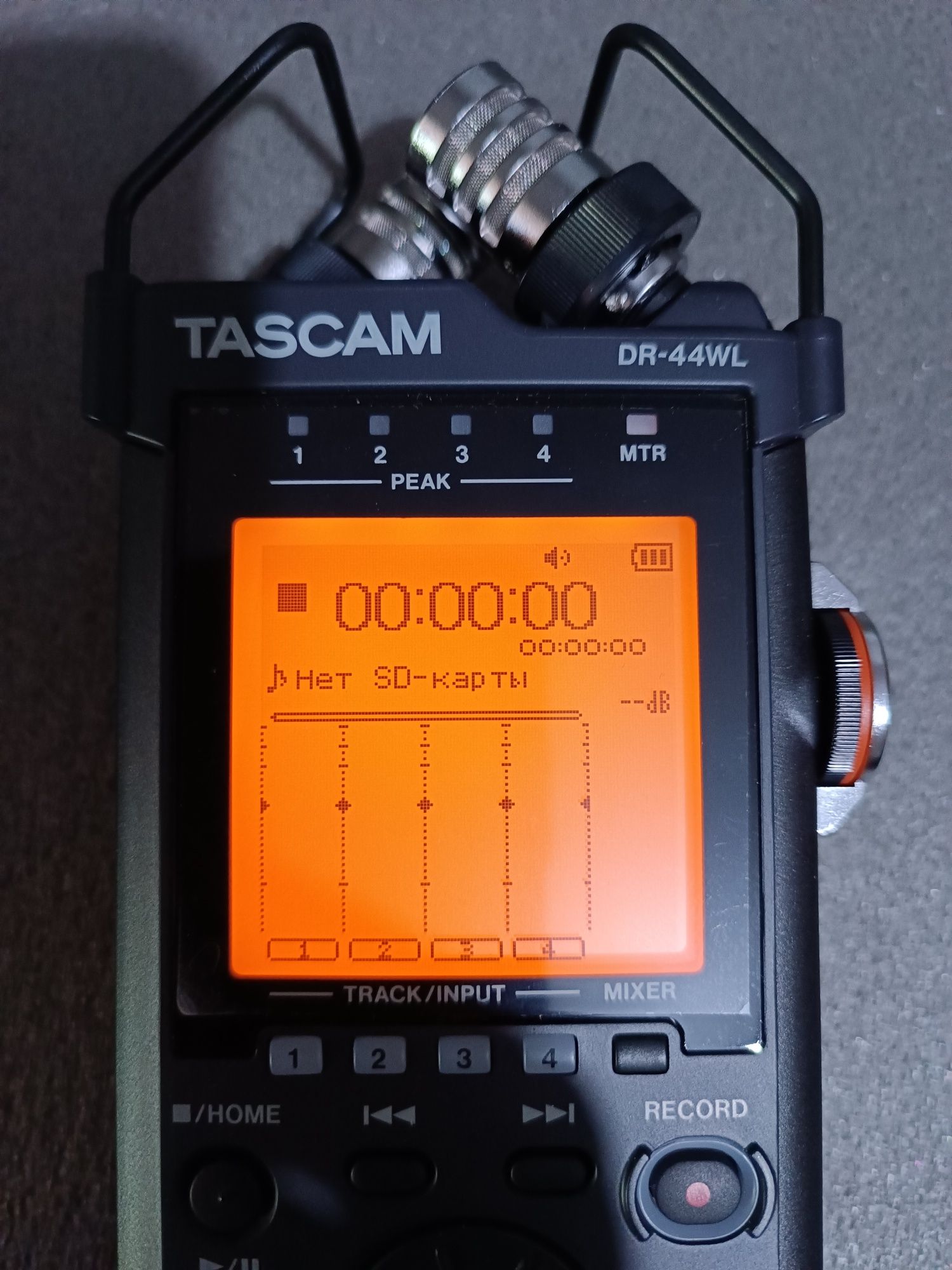 Рекордер TASCAM DR-44WL диктофон аудіокарта