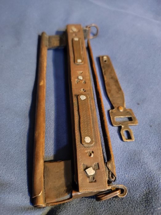 Stara kłódka skobel zamek Tuarega Sahara antyk XIXw