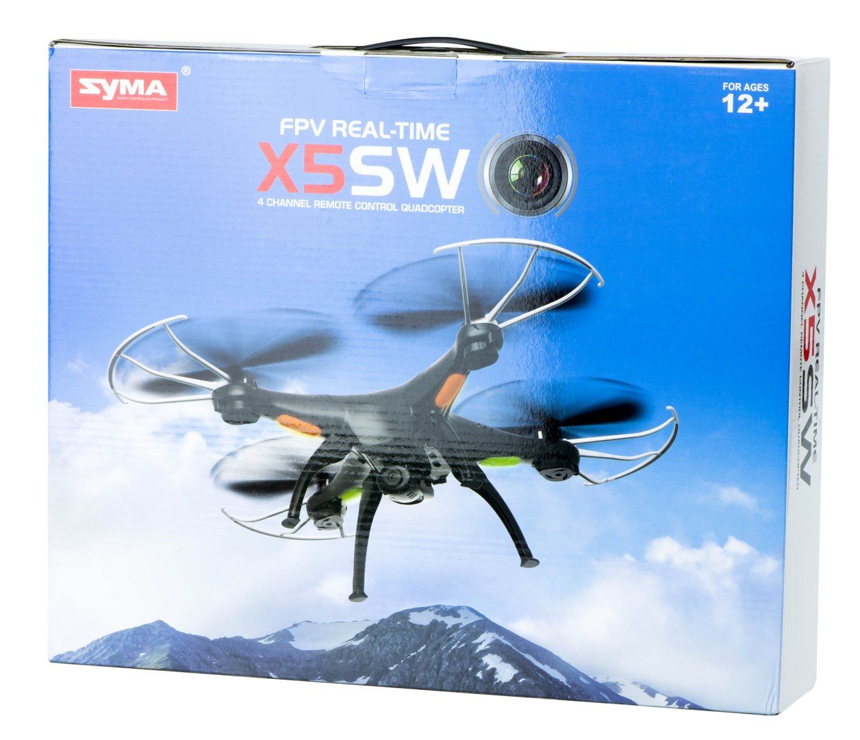 Dron RC SYMA X5SW 2,4GHz Kamera FPV Wi-Fi biały