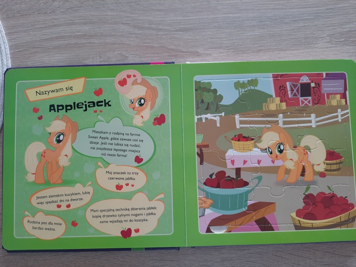 Książka z puzzlami My Little Pony