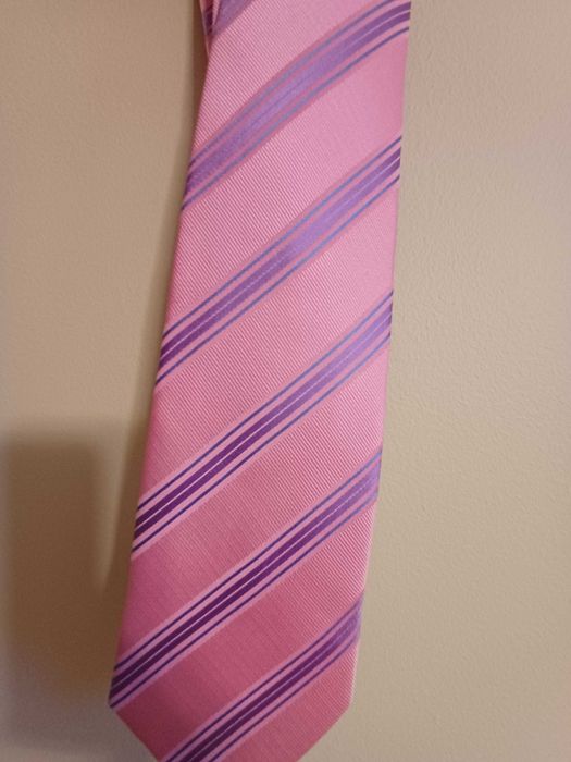 elegancki, stylowy krawat męski Lucio Lamberli, nowy