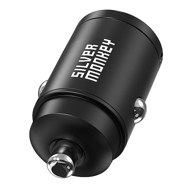 Ładowarka samochodowa Silver Monkey Pd-cpct30-sm 30w 1x Usb-c Pd - cza