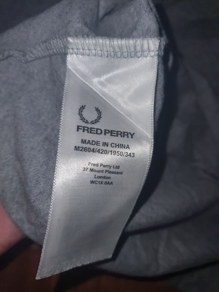 Longsleeve Tapped Logo Fred Perry