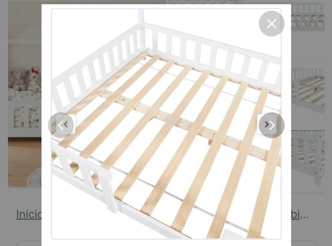 Cama montessori 140x200cm