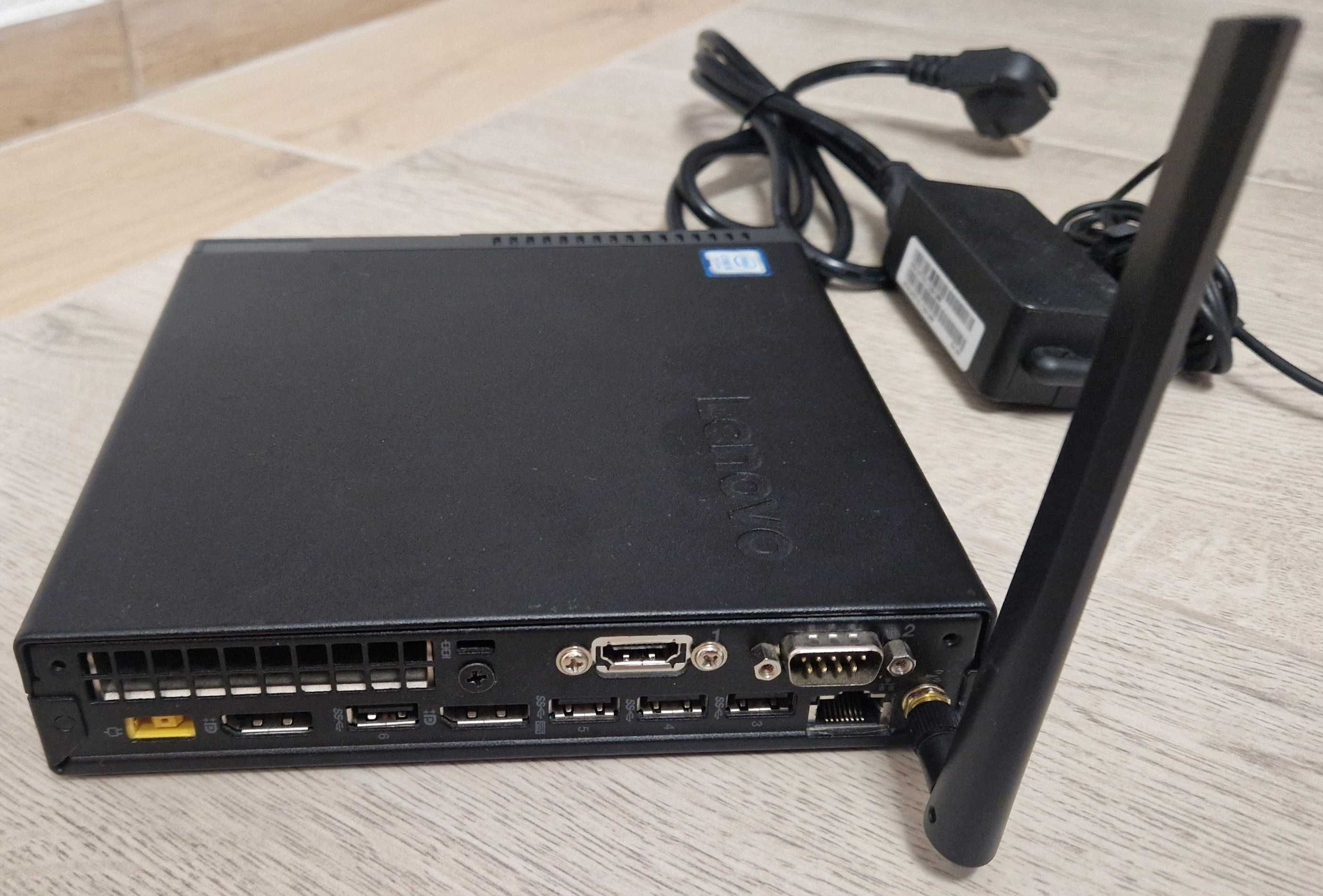 Mini PC 7-mej gen. Lenovo M710Q i5-7400T 16/256GB NVMe WiFi / BT W11