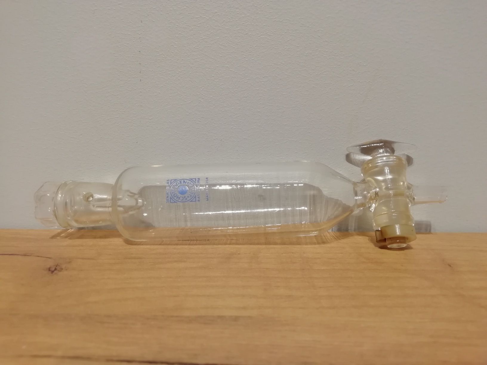 Szklany rozdzielacz laboratoryjny/wkraplacz cylindryczny poj. 50 ml