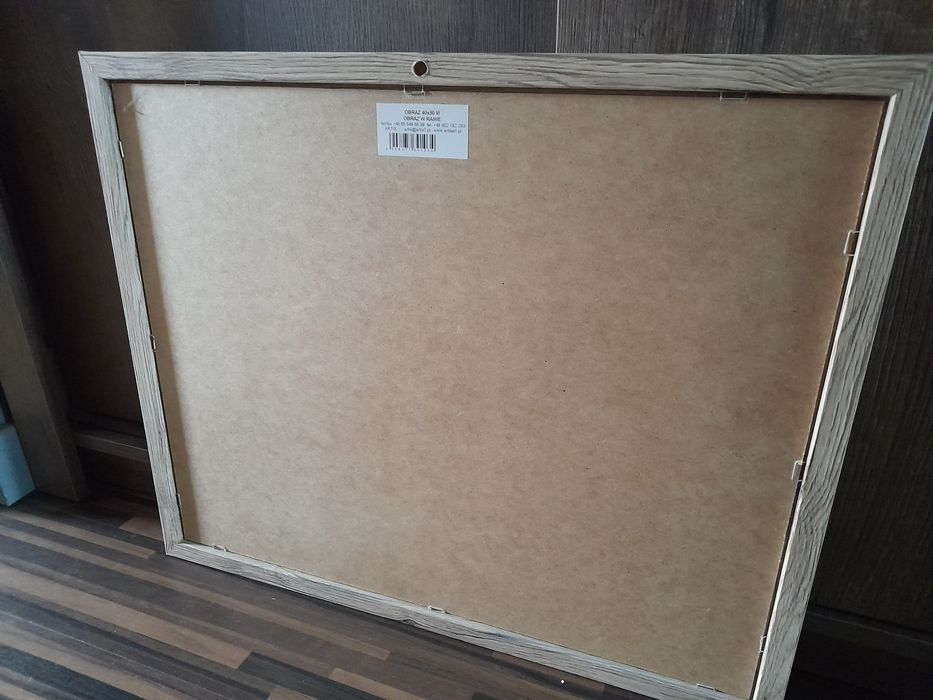 Zestaw 4 obrazów na ścianę w ramie