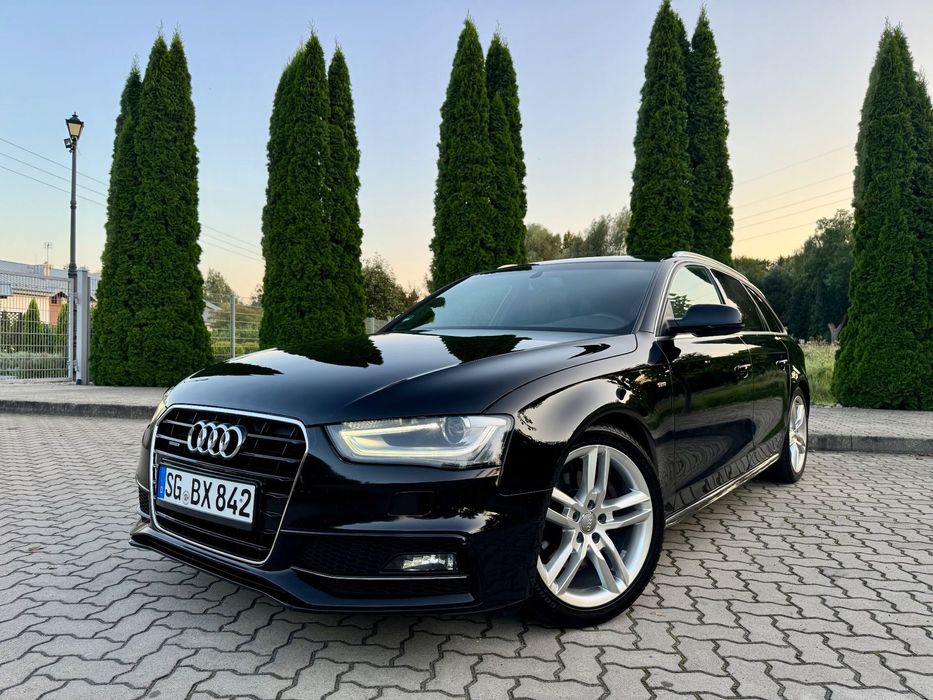 Audi A4 Avant S-LINE 2.0TDI 190KM Quattro S-Tronic/Navi/Alu18/Bliss/Skóra/Led