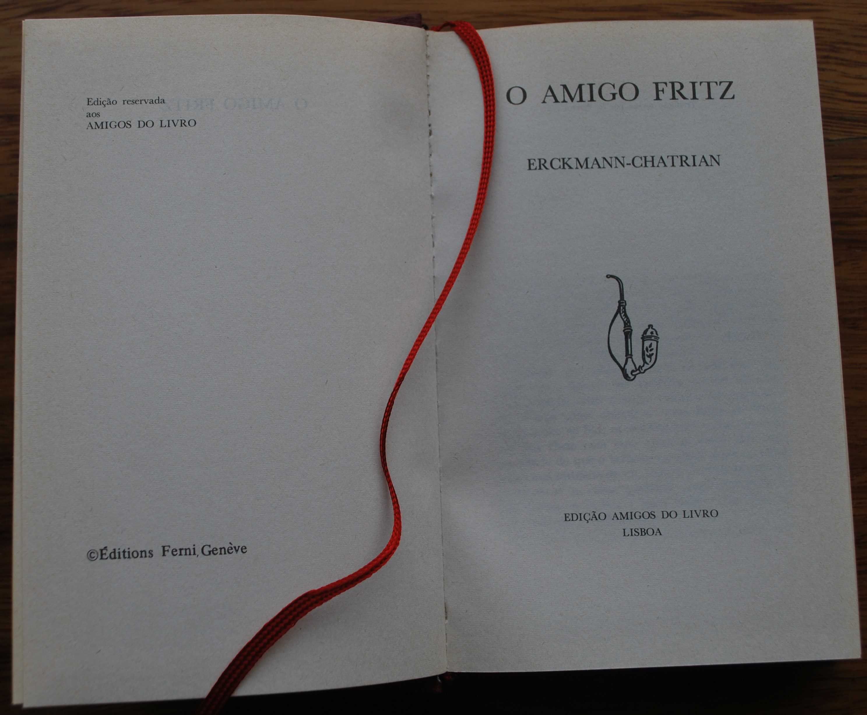 O Amigo Fritz de Erckmann-Chatrian