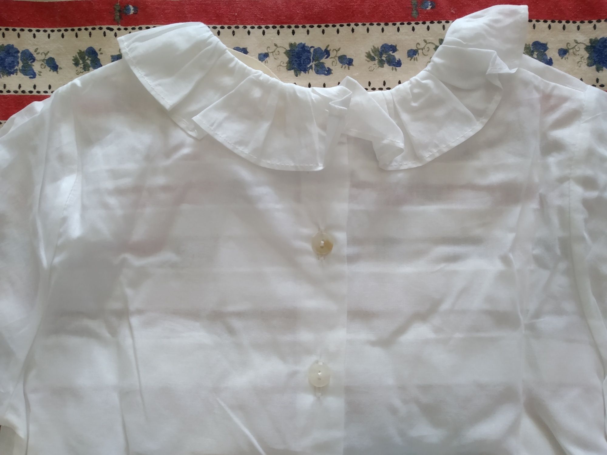 Novo - Camisa/Blusa com folhos