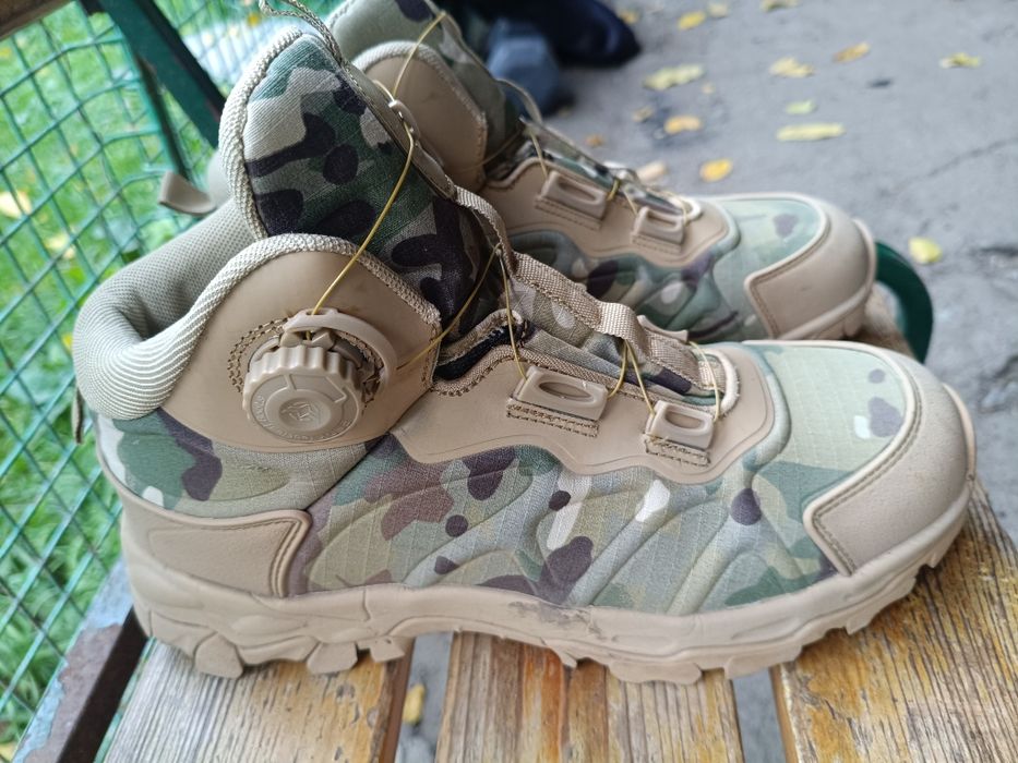 Кросівки/напів черевики Esdy автошнурування Multicam