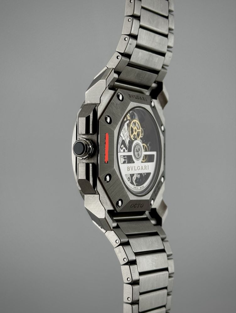 FVAT 23% FULLSET Bvlgari Octo Velocissimo ref. BGO41BSSDCH