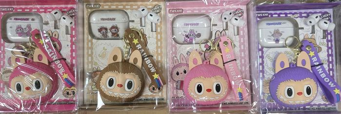 Słuchawki dla dzieci LABUBU bezprzewodowe douszne labubu