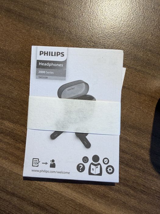 Słuchawki bezprzewodowe douszne philips TAT2139BK