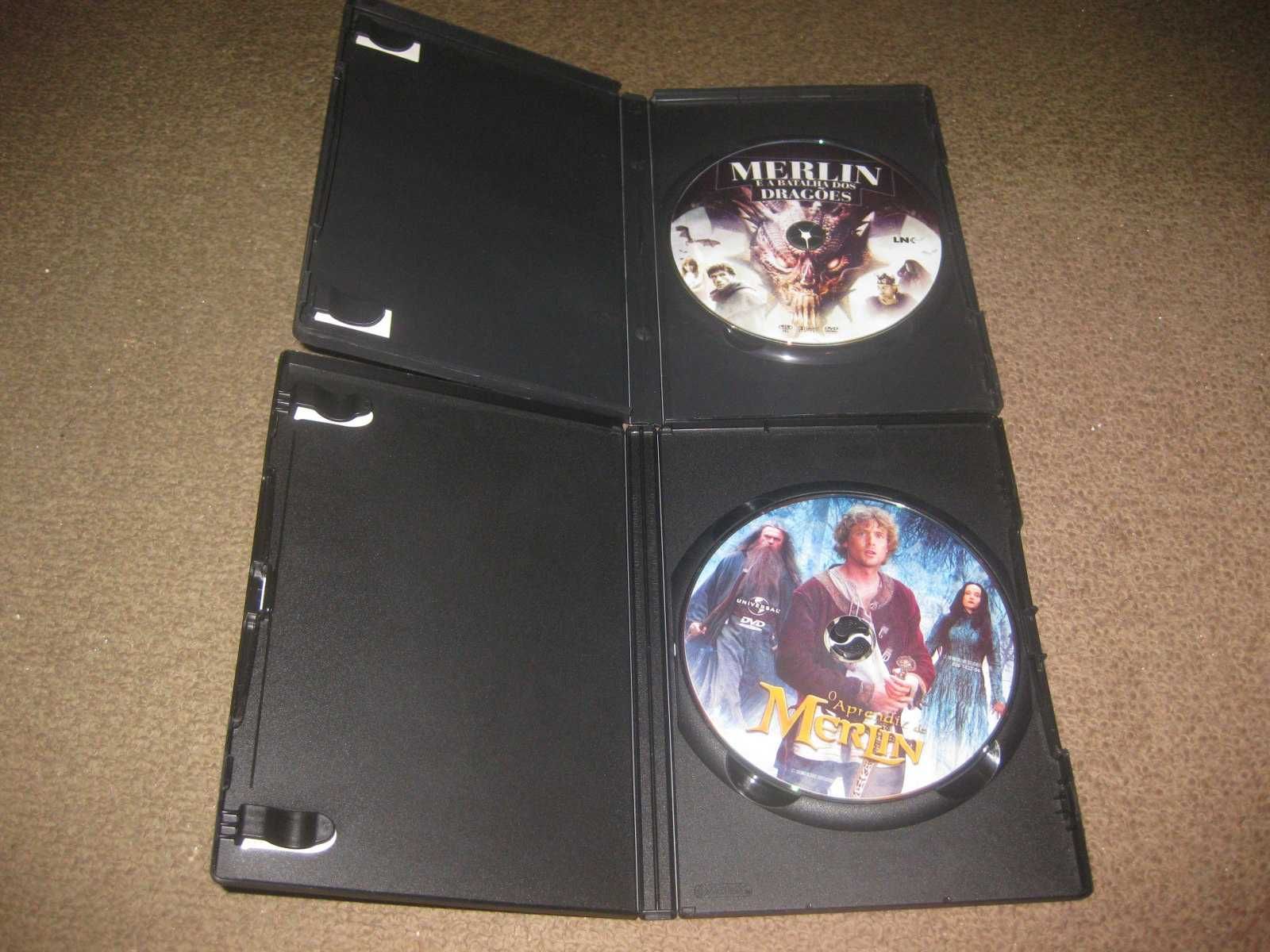 2 Filmes em DVD "Merlin"