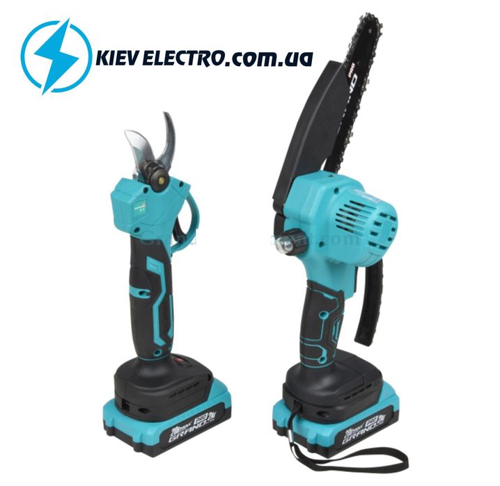 Набір садівника !! Секатор Grand CA-20 BL Пила Grand АПЦ-20V/6"-2