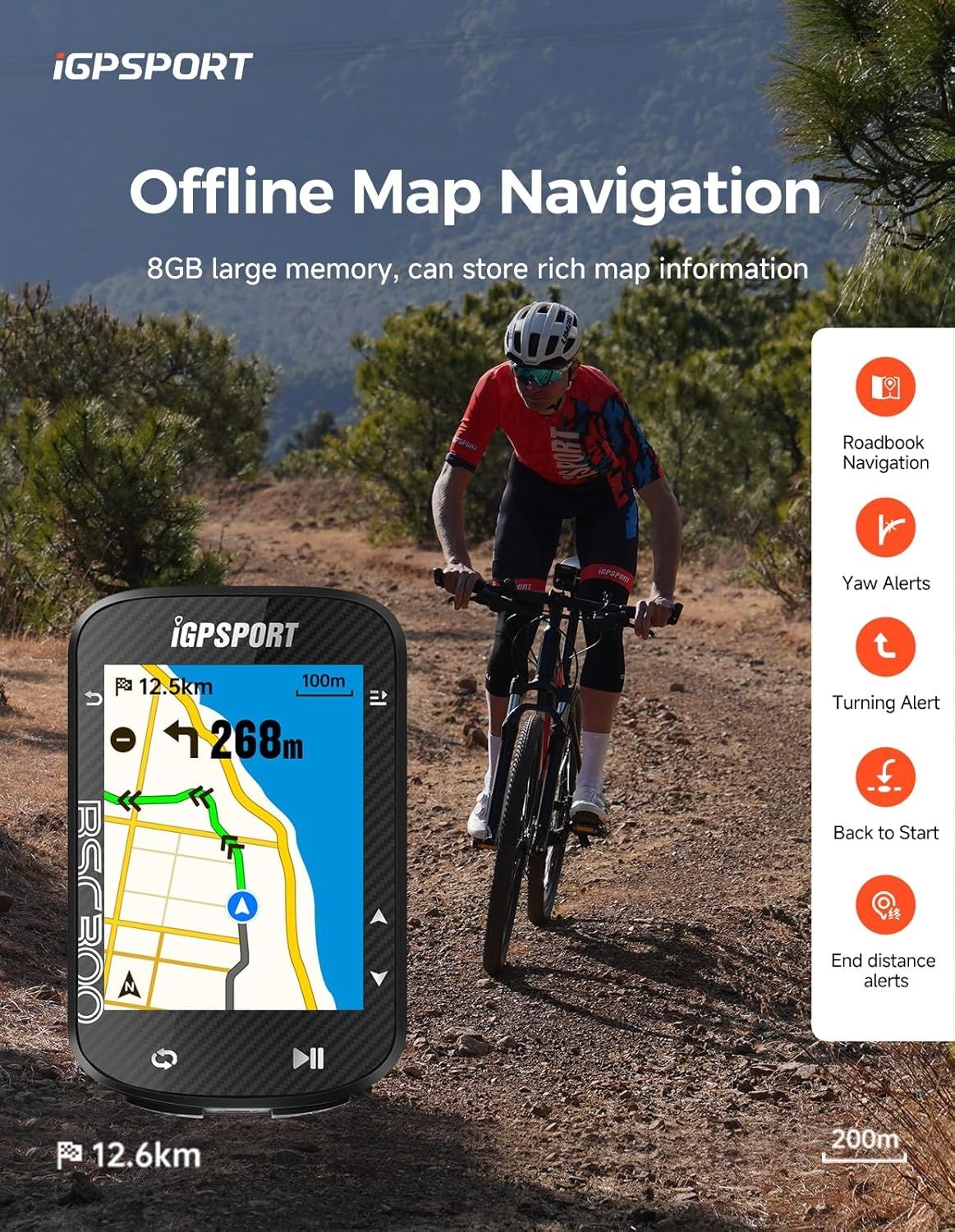Gps ciclismo Igsport BSC 300