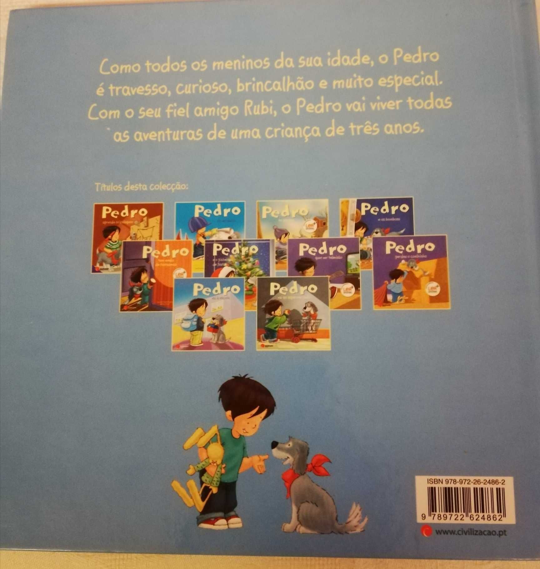 Coleção "Pedro vai à escola" e "Pedro perdeu o coelhinho"