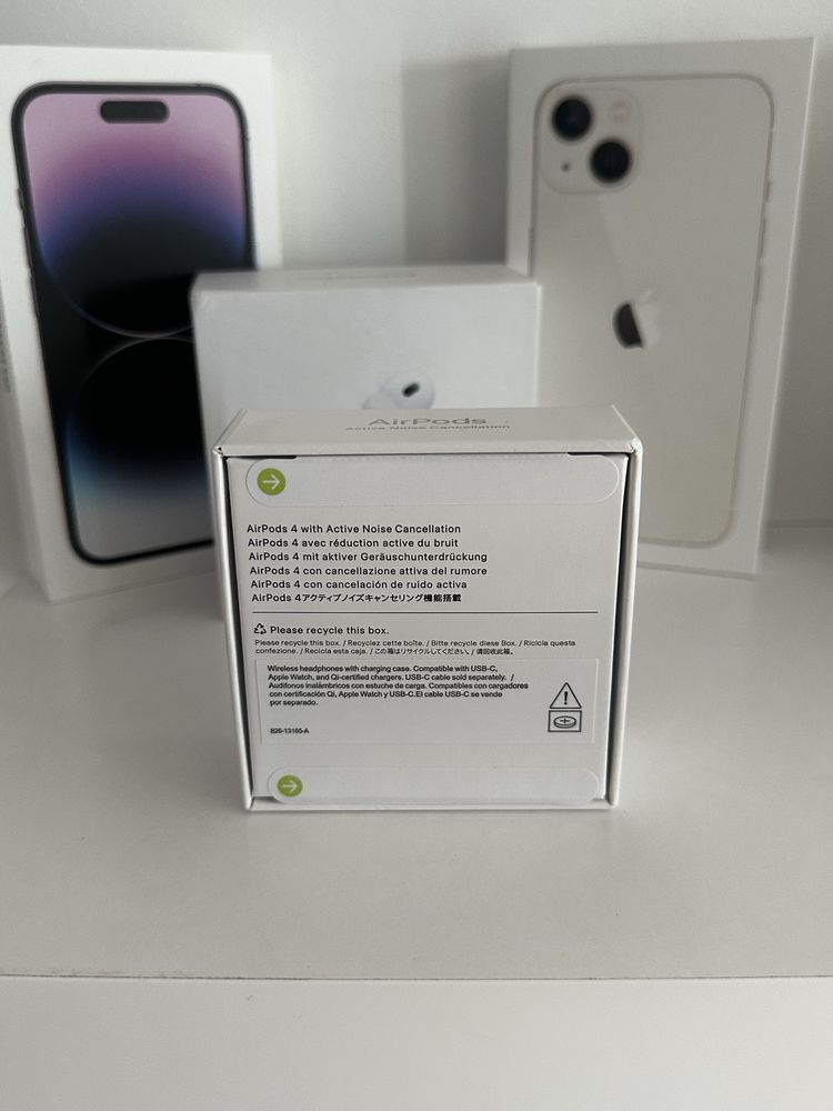 Airpods 4 z ANC nowe