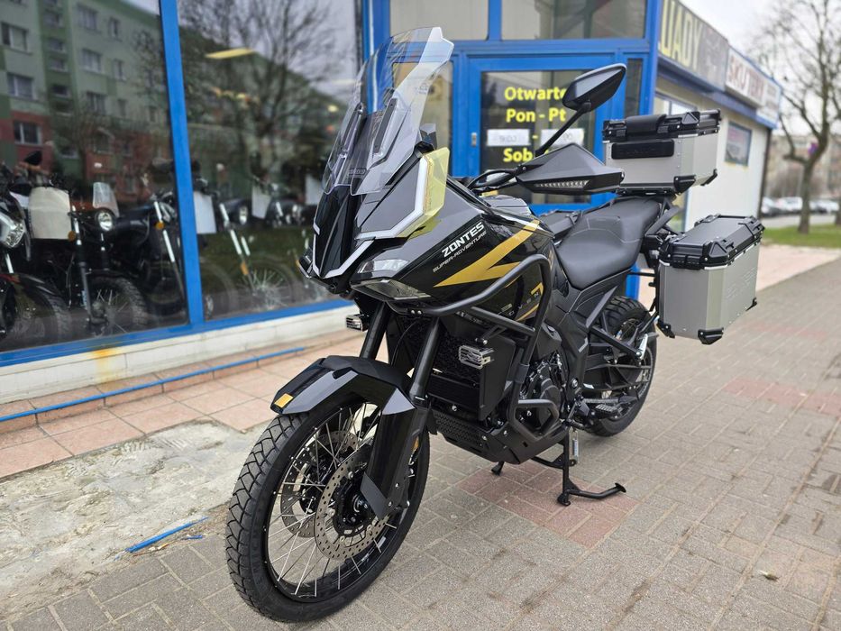 ZONTES 703F z KUFRAMI koło 21cali! Black Weeks!Tylko 34999zł! Raty!