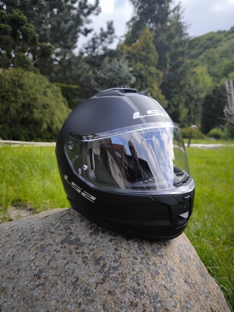 Kask LS2 FF808 STREAM II SOLID Czarny Matowy roz.M