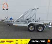przyczepa do przewozu kabli na bębnach przyczepa kablowa DMC 2700kg