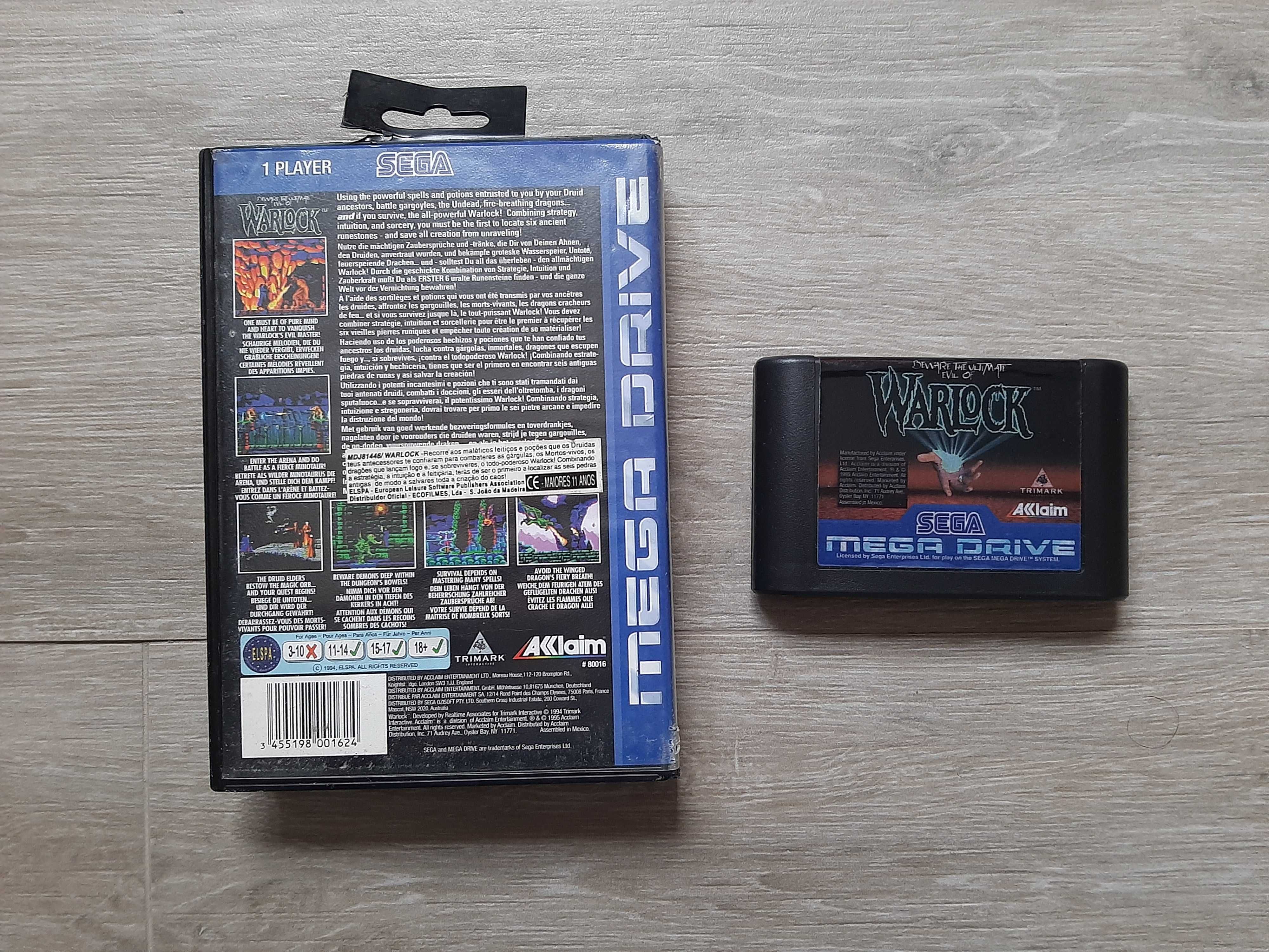 Warlock - Mega Drive