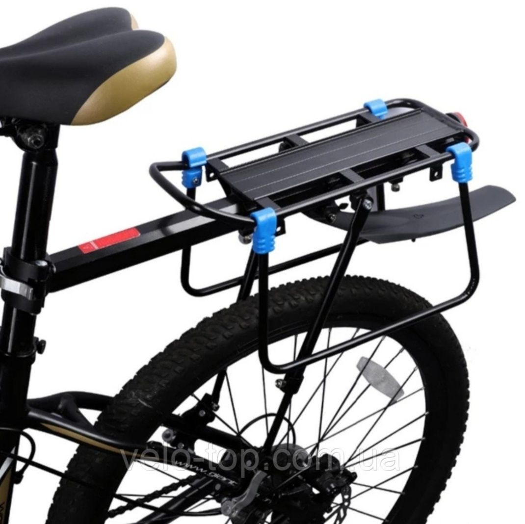 багажник для велосипеда на эксцентриках+крыло,консольный, велобагажник