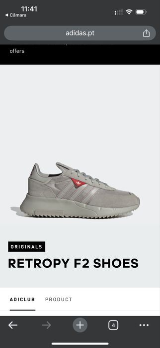 Sapatilhas Adidas Retropy F2