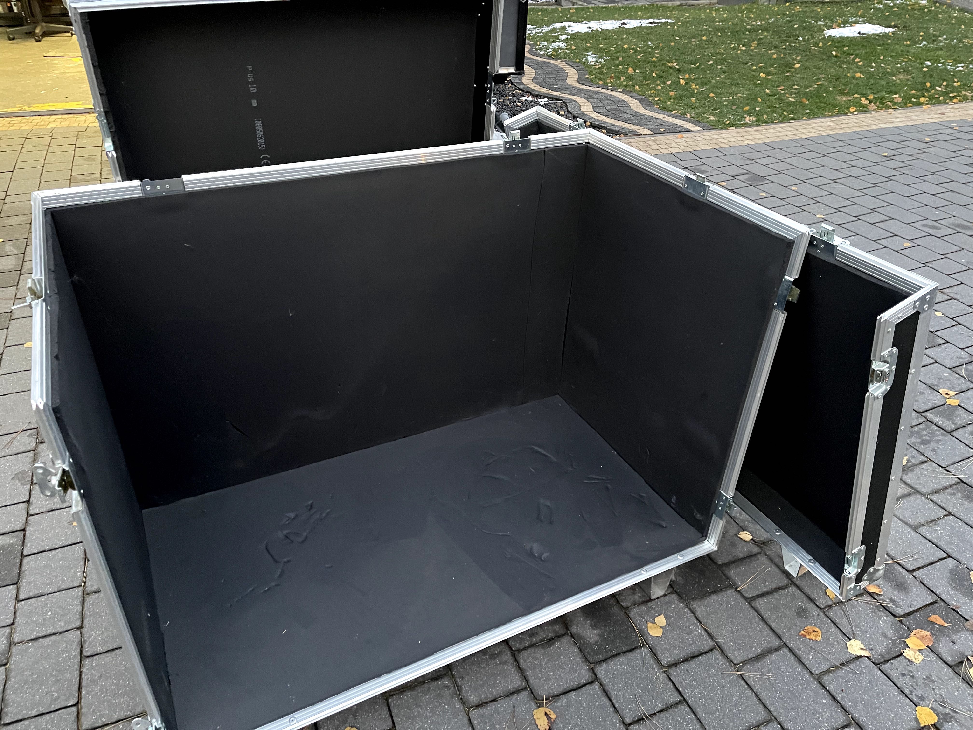 Nowa Case skrzynia transportowa rozmiar paleta 1200 x 800 x 1000 Cases