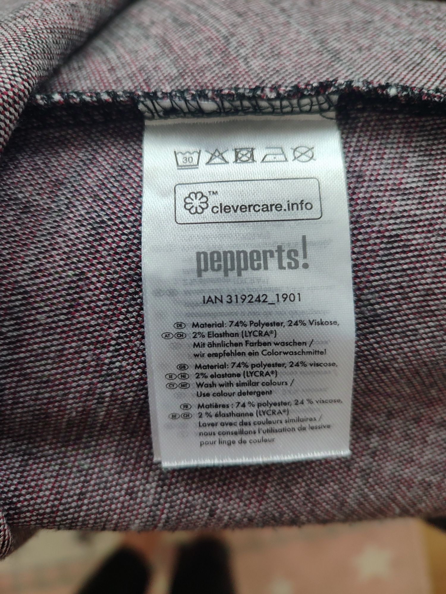 pepperts! Sukienka kratka jak NOWA 134/140