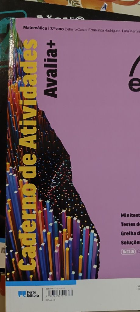 Caderno de atividades Matemática 7 ano