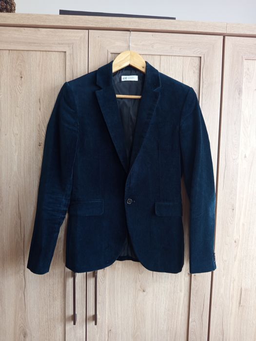 Marynarka zamszowa 164cm/13-14 lat