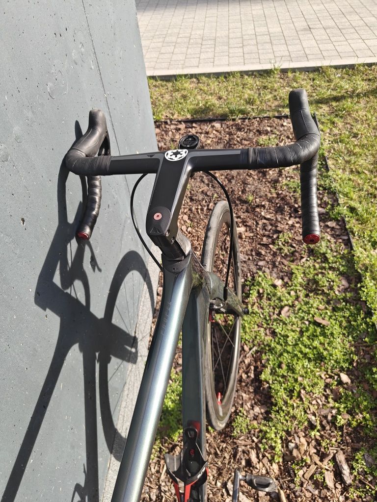 Rower Giant Propel Advanced Pro L Sram Force AXS Etap 2x12 pomiar mocy