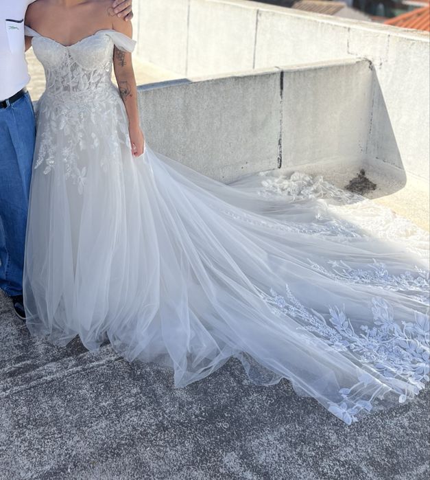 Vestido de noiva semi novo