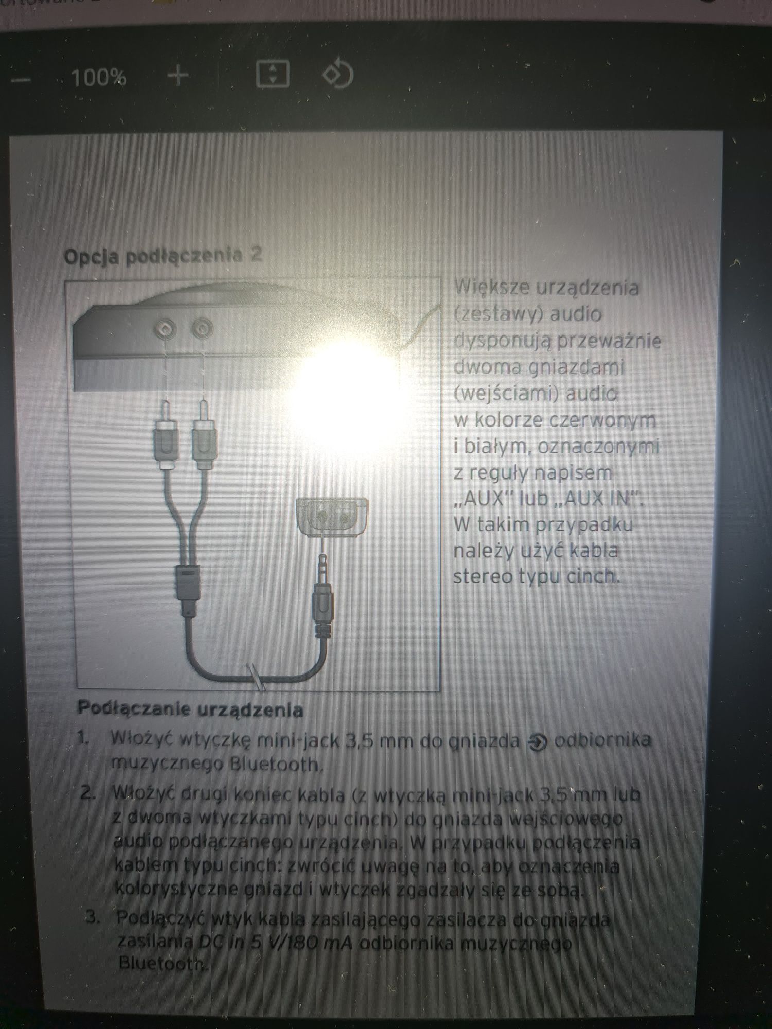 przejściówka MIĘDZY TELEFONEM a sprzętem -  Bluetooth®