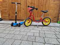 Hulajnoga b100 decathlon,  rowerek biegowy Puky  LR1 L