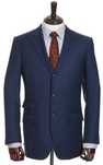 SUITSUPPLY WASHINGTON granatowa marynarka męska wełna Super 110 r. 50