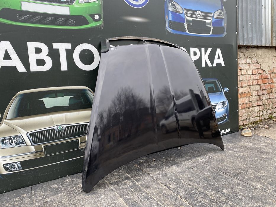 капот шкода октавія а5 skoda oktavia a5 9910 чорний