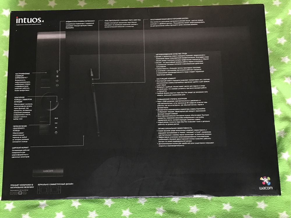 Wacom Intuos 4 L (PTK-840) розмір L