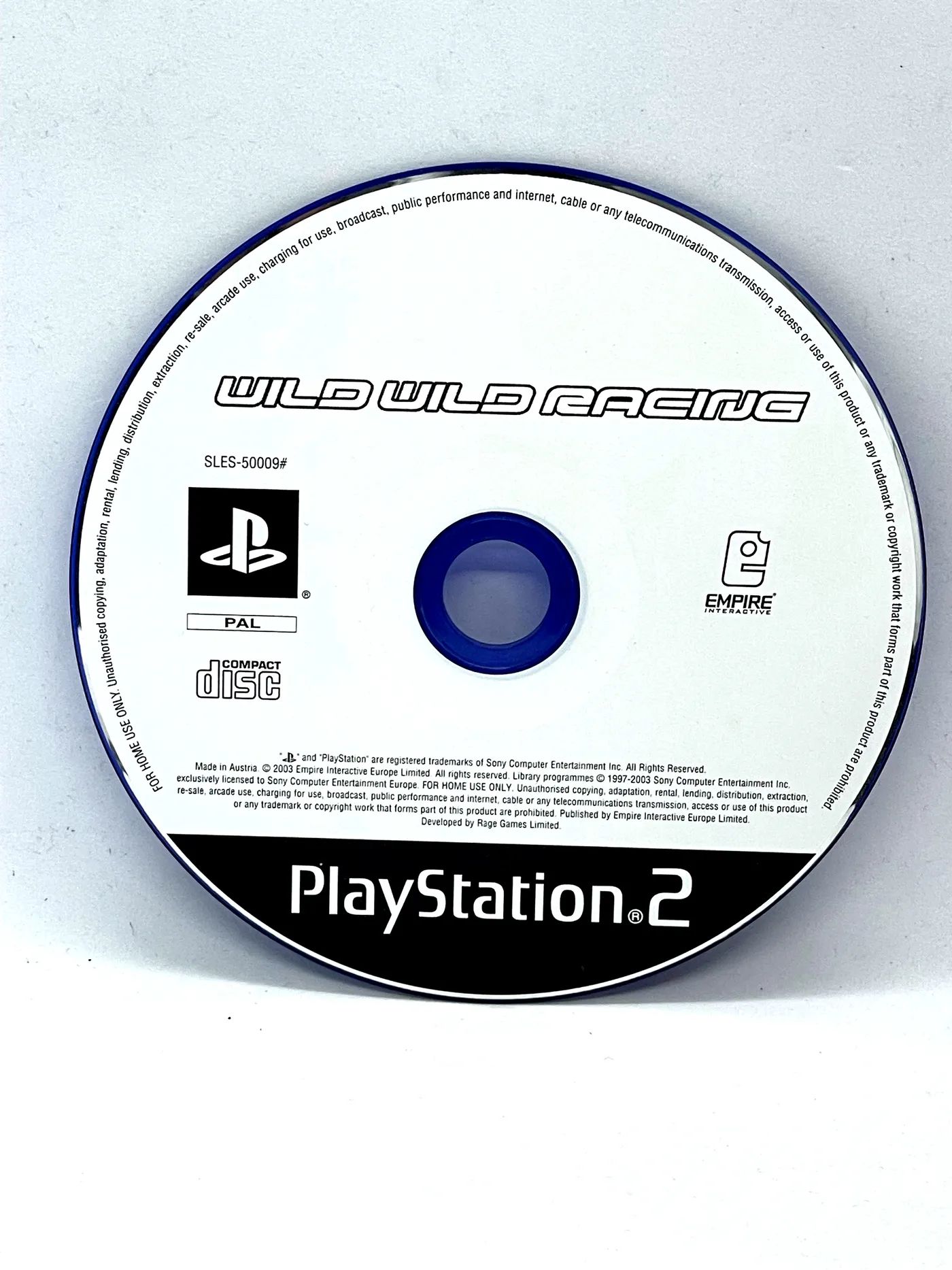 Wild Wild Racing PS2 (sama gra) Po Angielsku