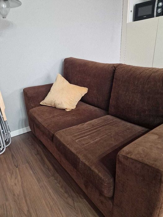 Sofá 2m Castanho