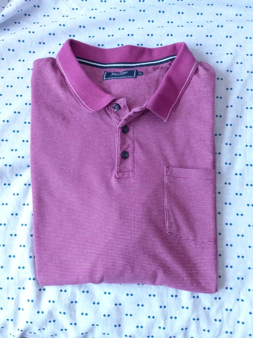 duża (2XL) męska koszulka polo Maine